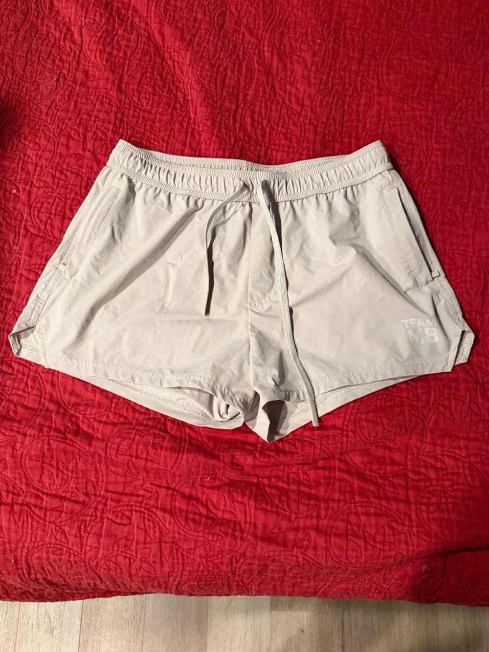 Size medium Teamm8 Pace 2.5” in inseam shorts workout gym fitness athletic